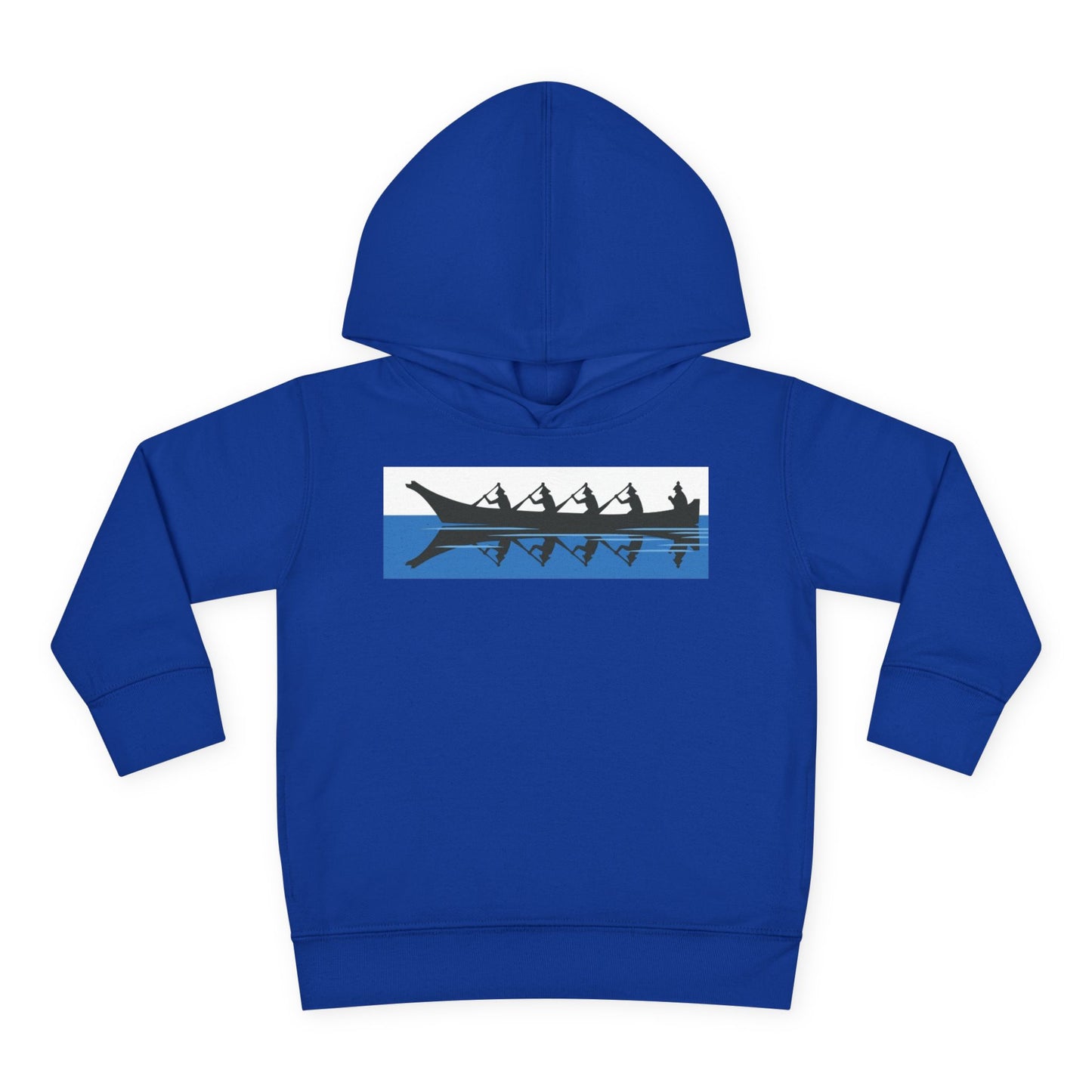 Native Harvest Canoe - Toddler Pullover Fleece Hoodie