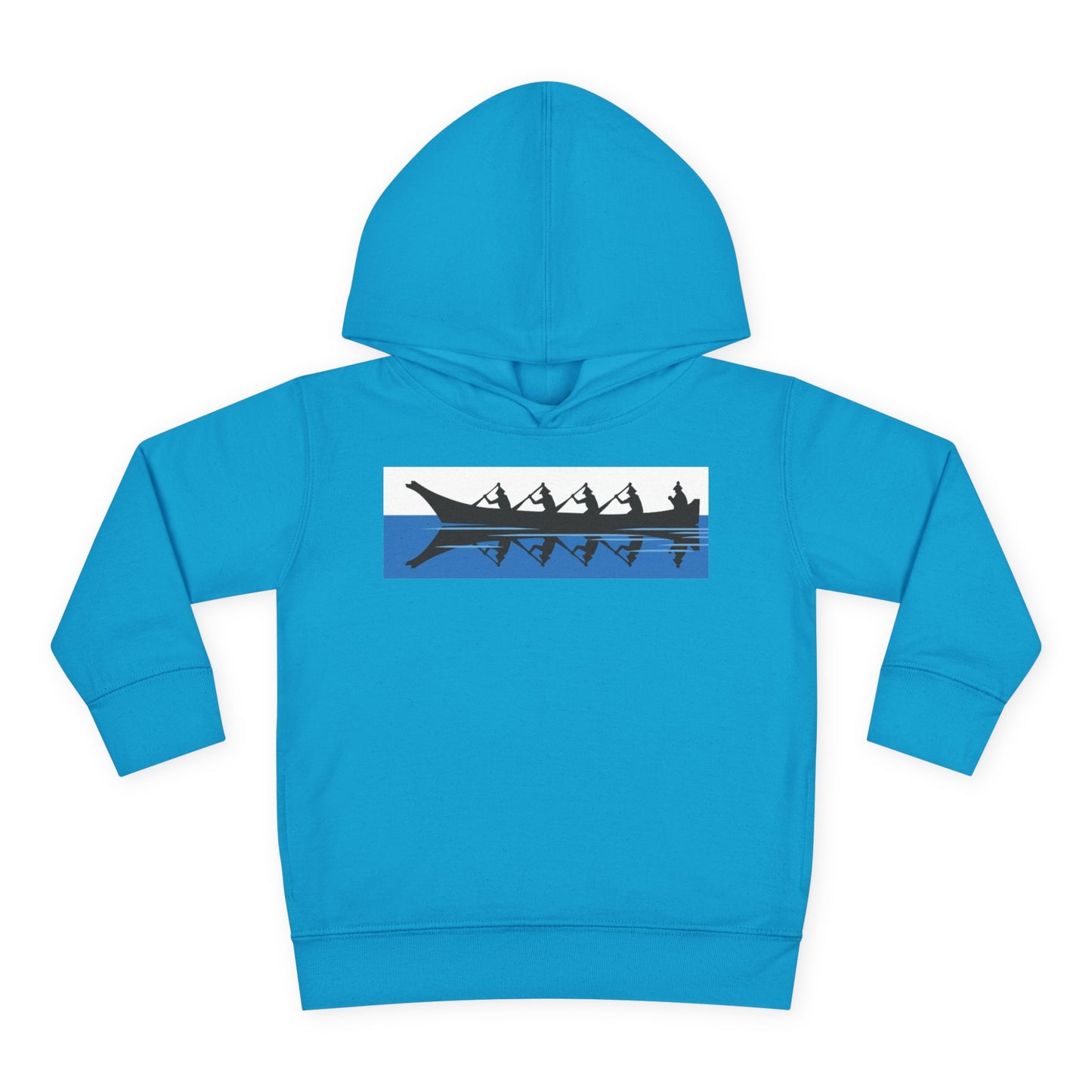 Native Harvest Canoe - Toddler Pullover Fleece Hoodie
