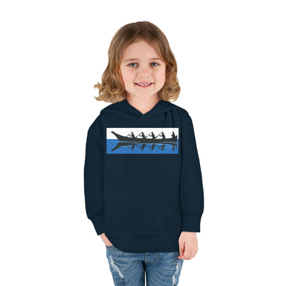 Native Harvest Canoe - Toddler Pullover Fleece Hoodie